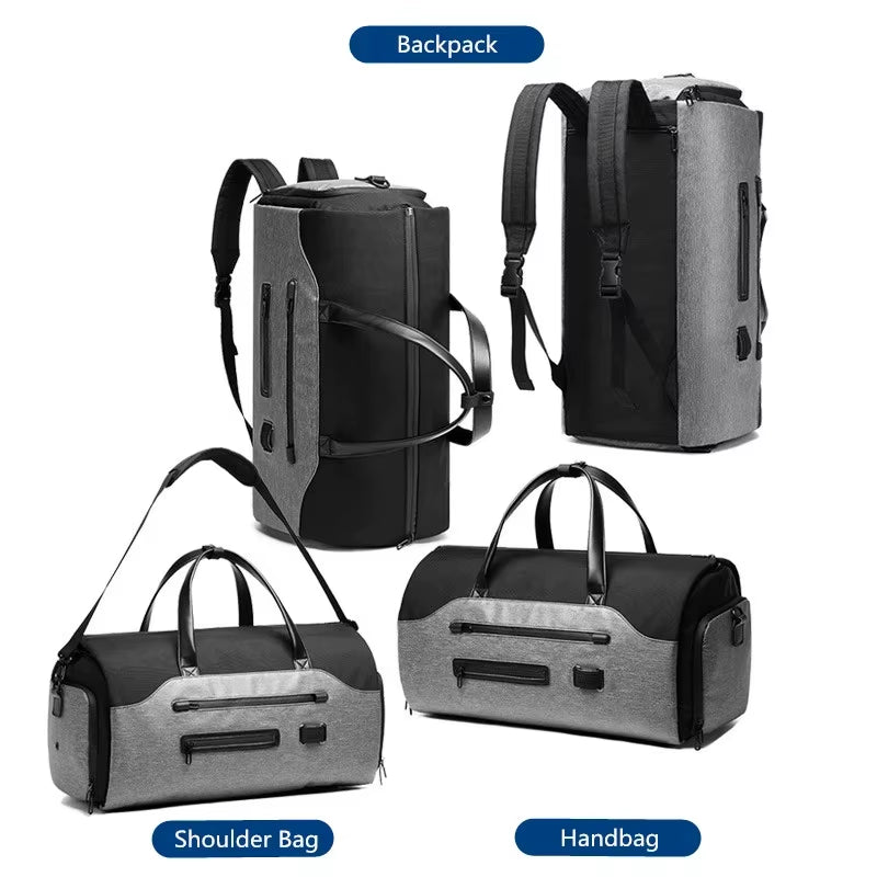 Garment Bag Multifunction Men Suit Storage Large Capacity Luggage Handbag Male Waterproof Travel Duffel Bag Shoes Pocket
