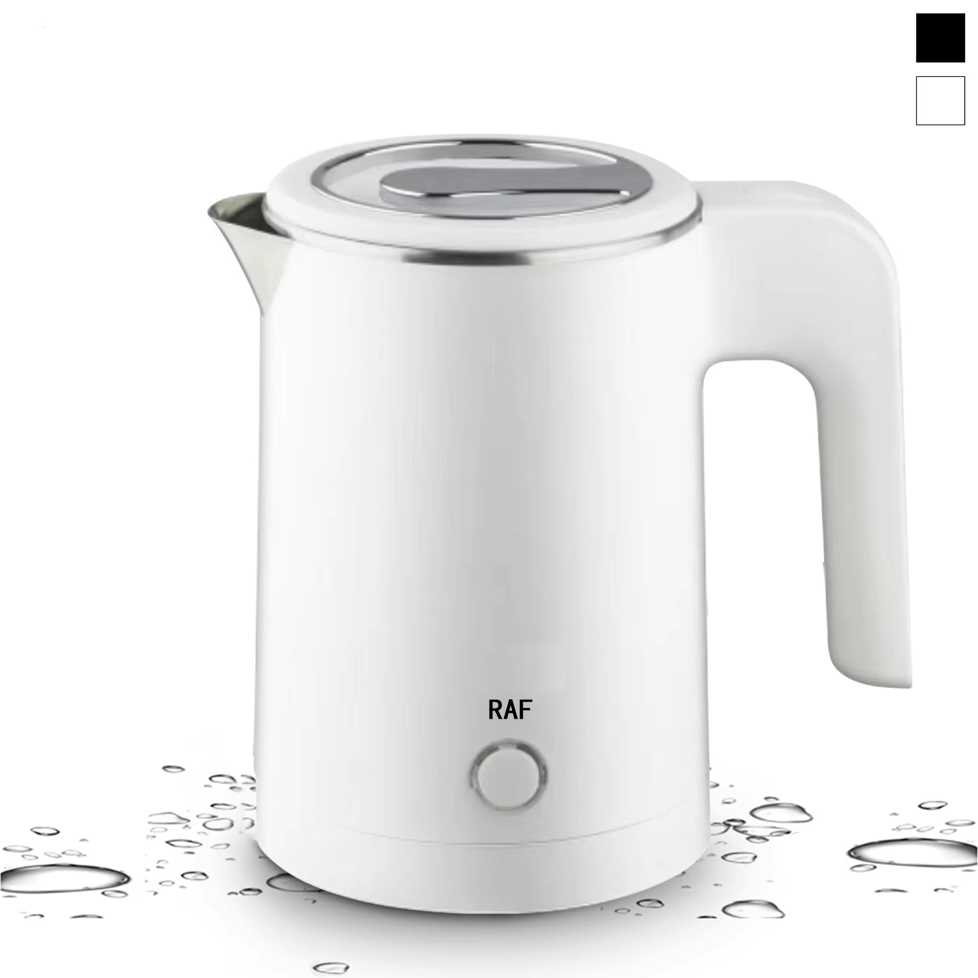 Travel Electric Kettle Tea Coffee 0.8L Stainless Steel Portable Water Boiler Pot for Hotel Family Trip Kitchen Smart Kettle Pot