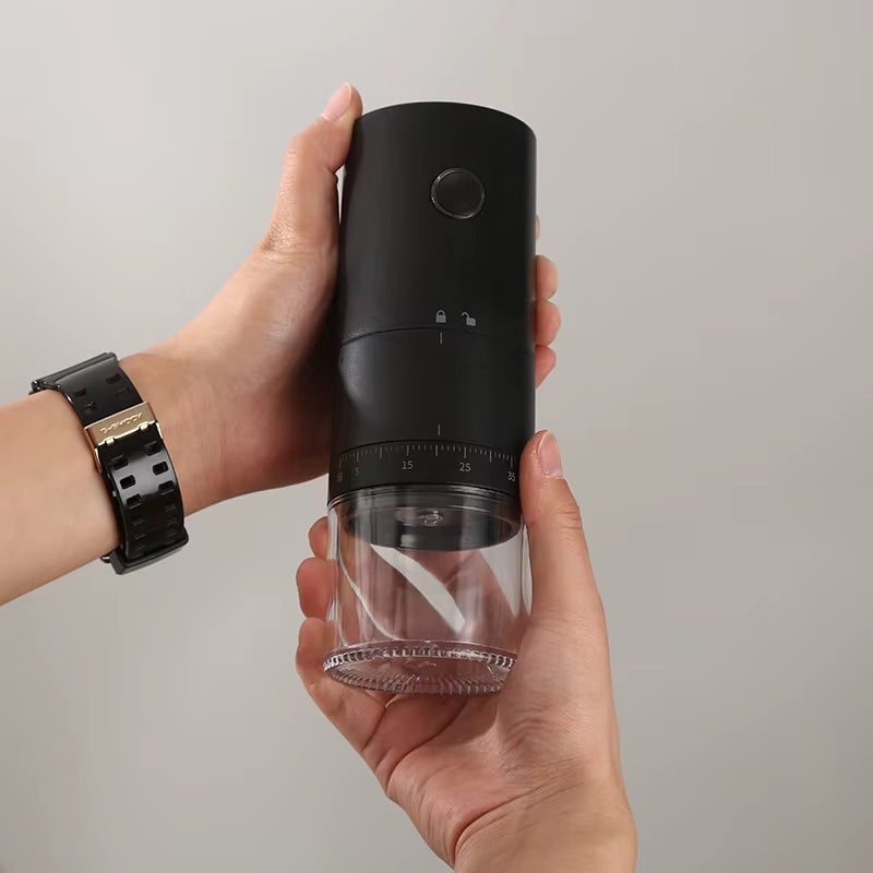 USB Rechargeable Electric Coffee Grinder 1500Mah Mixer Grinder Coffee Bean Grinder Kitchen Accessories