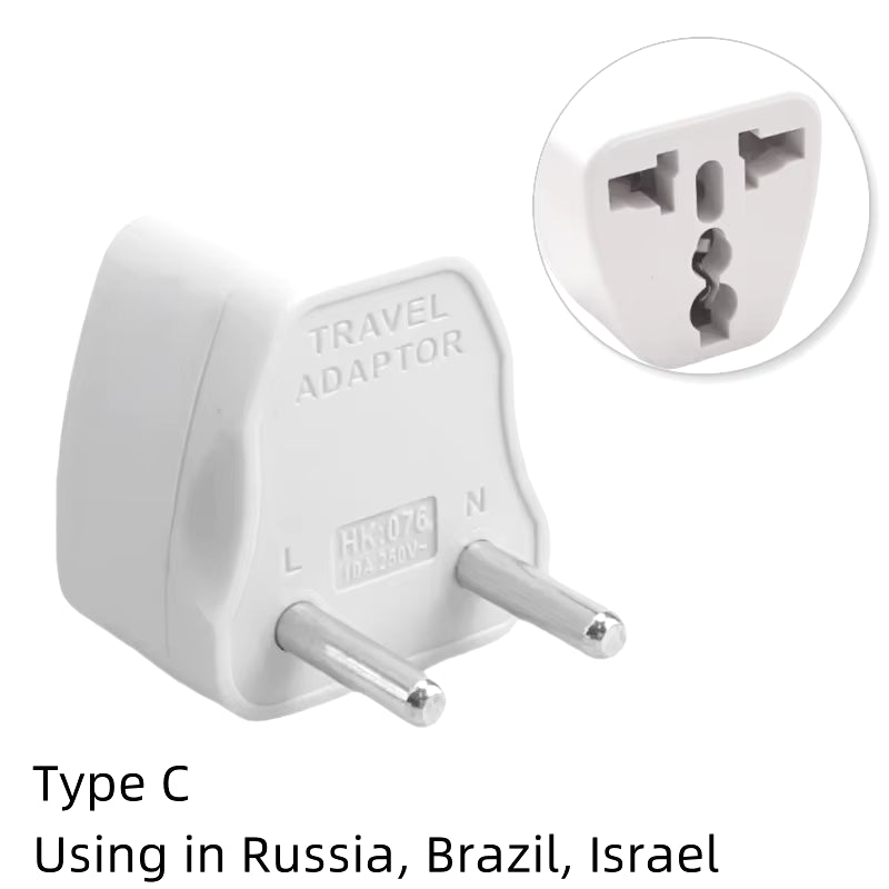 Universal AU UK US EU Plug Adapter US to EU Plug Converter Australian KR Euro Travel Adapter Power Electric Socket AC Outlet