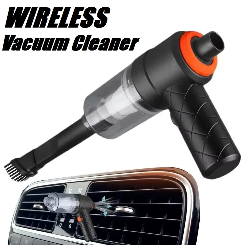 Wireless Car Vacuum Cleaner 6000Pa Cordless Handheld Auto Vacuum High-Power Vacuum Cleaner for Home Office Car