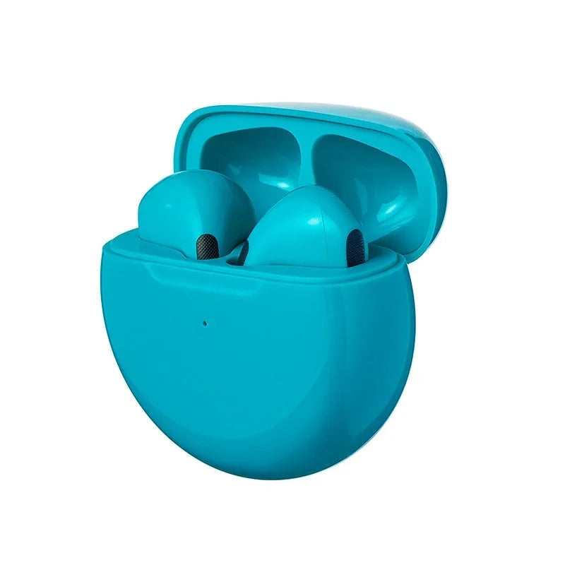 سماعات أذن Pro6 TWS SmartTouch Bluetooth - رياضية وأنيقة وقوية 