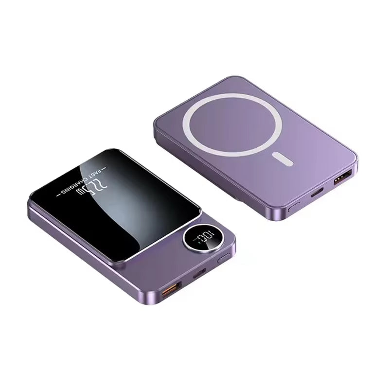 Wireless Power Bank Magnetic 100000Mah Portable Powerbank Type C Fast Charger for Iphone Xiaomi Samsung All Magsafe Series Phone