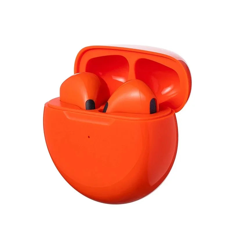 سماعات أذن Pro6 TWS SmartTouch Bluetooth - رياضية وأنيقة وقوية 