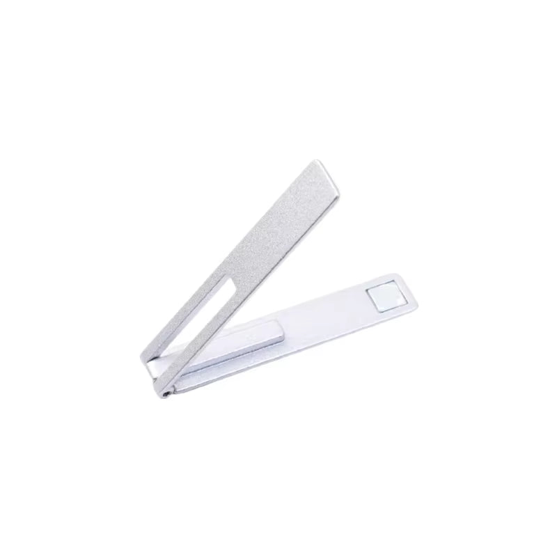Magnetic Ultra Thin Foldable Mobile Phone Holder Bracket Metal Alloy Desktop Cell Phone Stands Universal Phone Support Kickstand