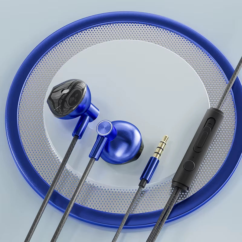 Original Wired for Xiaomi Piston Earphone Bass In-Ear Sport 3.5MM Headphone with Mic Headset for Phone Xiaomi Samsung Huawei