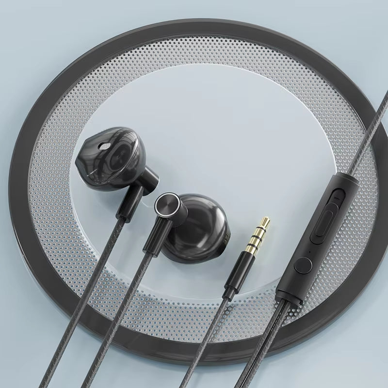 Original Wired for Xiaomi Piston Earphone Bass In-Ear Sport 3.5MM Headphone with Mic Headset for Phone Xiaomi Samsung Huawei