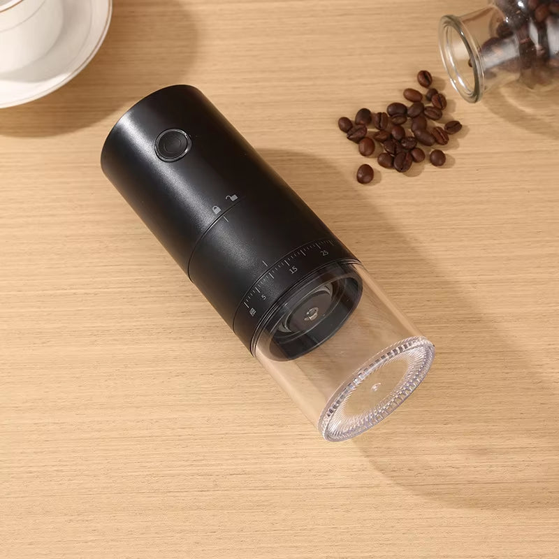 USB Rechargeable Electric Coffee Grinder 1500Mah Mixer Grinder Coffee Bean Grinder Kitchen Accessories