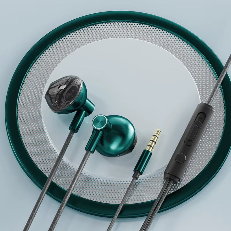 Original Wired for Xiaomi Piston Earphone Bass In-Ear Sport 3.5MM Headphone with Mic Headset for Phone Xiaomi Samsung Huawei