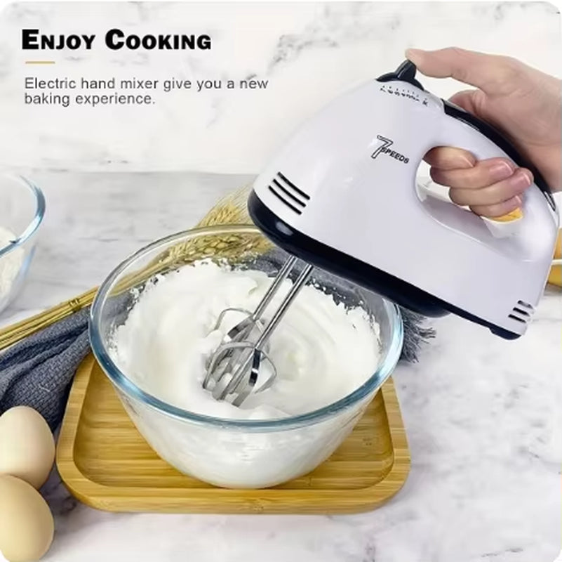 100W Electric Wireless Hand Mixer Kitchen Hand Blender 7 Speeds Portable Electric Food Mixer Hand Stirrer Home Appliances